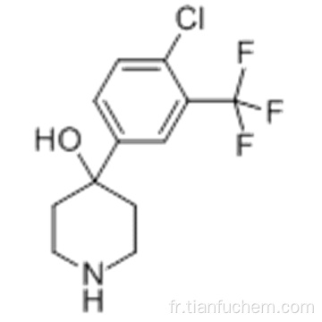 4- [4-chloro-3- (trifluorométhyl) phényl] -4-pipéridinol CAS 21928-50-7